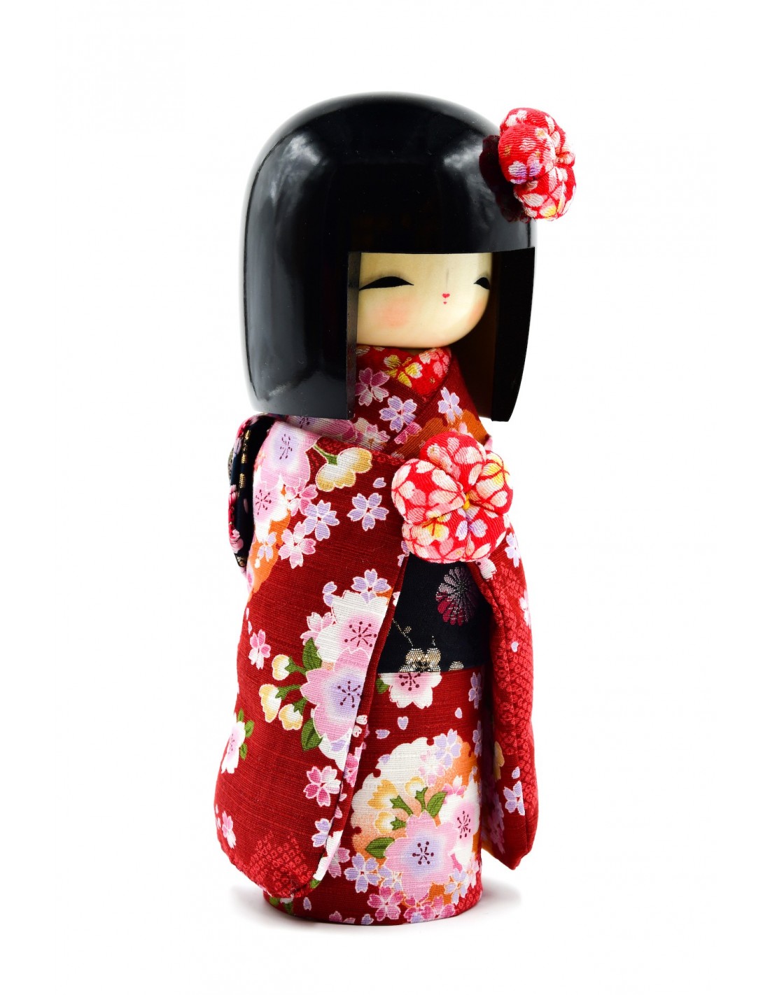 Kokeshi doll - Kyobijin Red S | Japan Primavera