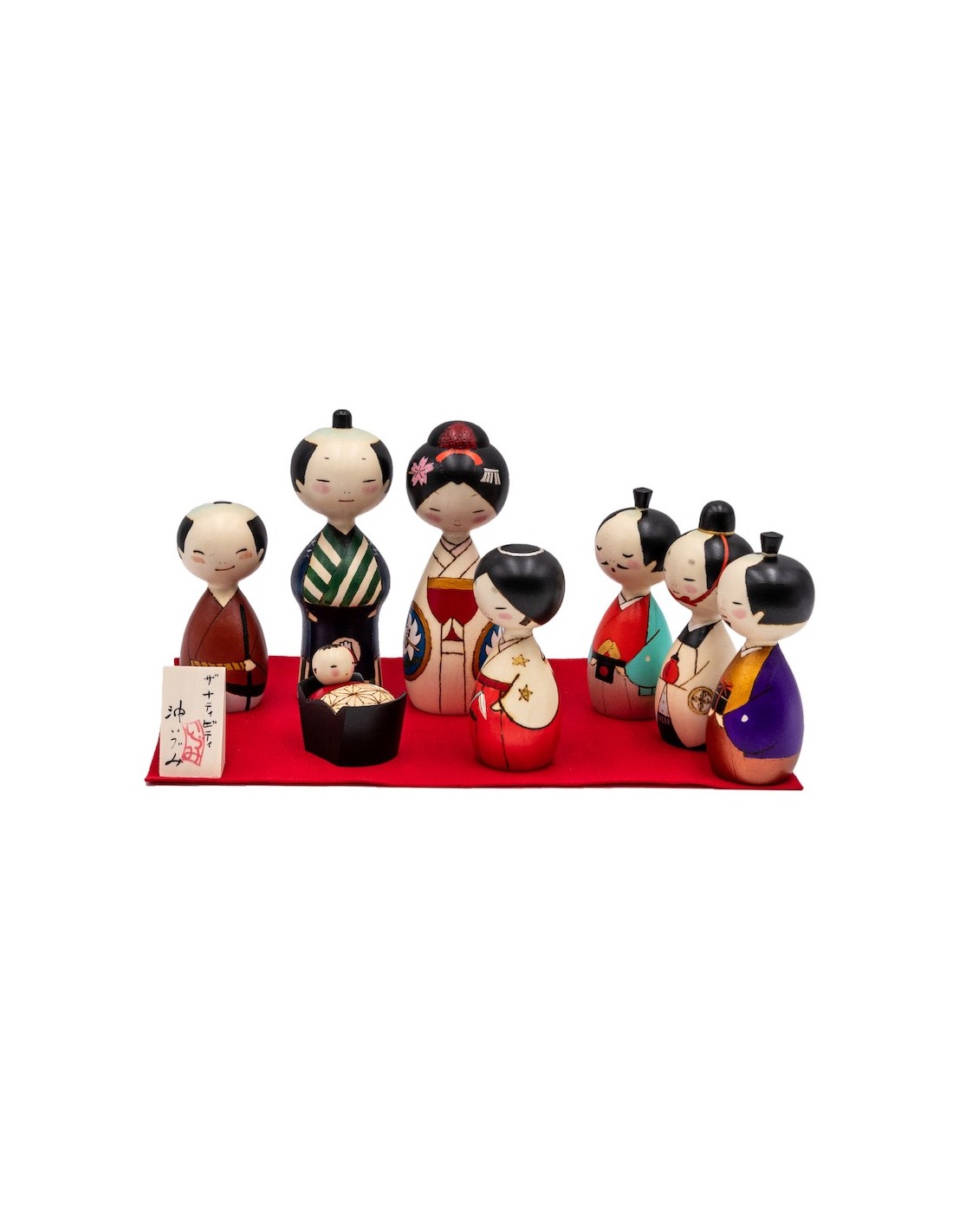 Kokeshi dolls - Nativity | Japan Primavera