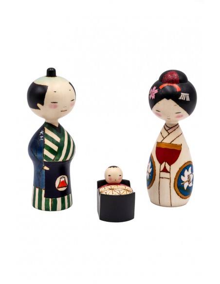 Kokeshi dolls - Nativity | Japan Primavera