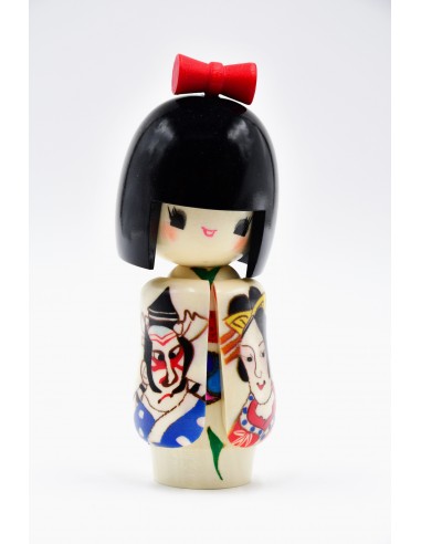 Kokeshi doll - Kabukie